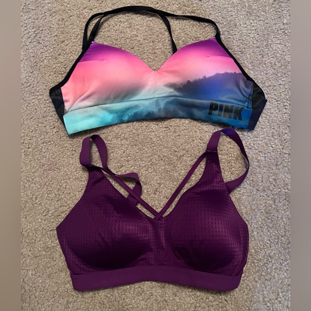 Victoria’s Secret Sport and PINK bra bundle small and 32D